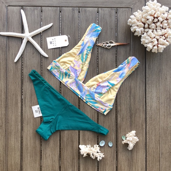 🌴🔆BILLABONG-LOVE PALMS PLUNGE SOL SEARCHER TANGO - Picture 10 of 13